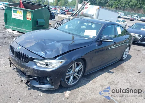 2017 BMW 440I Gran Coupe xDrive from USA, damaged, VIN WBA4E5C57HG188717
